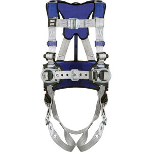 ชุดสายรัดนิรภัย 3M ExoFit X100 พร้อมสายรัดตัว แผ่นรองสะโพก ปรับความยาวได้ หัวเข็มขัดแบบปลดเร็ว 4 ห่วงรูปตัว D ป้องกันการตก - Product Image 1