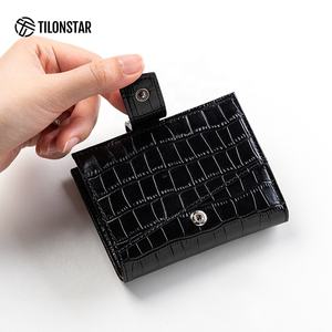 TILONSTAR TVW134 Cartera de Cuero Sintético con Patrón de Cocodrilo de Primera Calidad, Tarjetero para Dama con Múltiples Ranuras para Tarjetas, Cartera con Protección RFID - Product Image 4