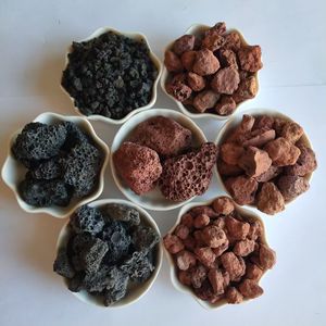 Pierres de lave volcanique rouge pour jardinières de terrarium Jardinage Roches décoratives pour plantes aériennes - Product Image 4