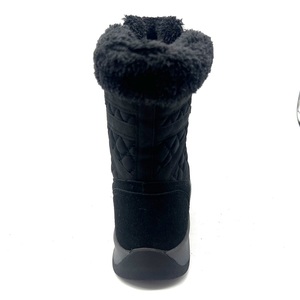 High-top Elastic <strong>Pull</strong> Rope Winter Snow <strong>Boots</strong> Outdoor Snow Play <strong>Waterproof</strong> Non-slip Cotton Shoes - Product Image 4