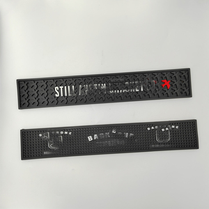 Personalizzato Runner in vetro gocciolamento vassoio birra bevanda Rail Bar tappetino in gomma Bar di servizio impedisce la fuoriuscita in eccesso e danni agli occhiali - Product Image 2