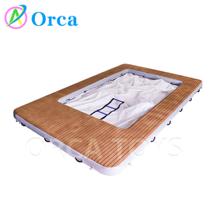 Prix usine personnalisé Portable <span class=keywords><strong>piscine</strong></span> gonflable océan flottant mer <span class=keywords><strong>piscine</strong></span> avec <span class=keywords><strong>filet</strong></span> gonflable Yacht <span class=keywords><strong>moustiquaire</strong></span> <span class=keywords><strong>piscine</strong></span> - Product Image 5