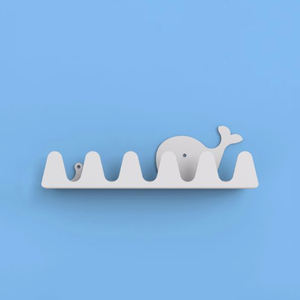 Estante de pared de nube colgante de Metal con pantalla moderna de Venta caliente con ganchos decoración de pared de habitación de niños - Product Image 2