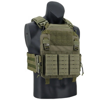Gilet tactique modulaire léger et respirant à libération rapide, porte-plaques réglable, personnalisé en usine