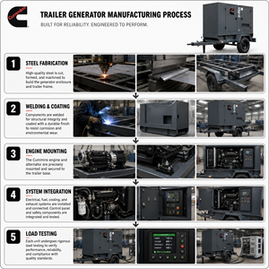 Générateur diesel silencieux Cummins Weichai Kofo 20kw 40kw 48kW 60kVA 80kVA 100kVA, prix d'usine, triphasé 50Hz, groupe électrogène industriel - Product Image 3