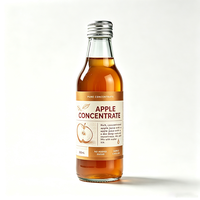 Étiquettes autocollantes imprimées imperméables Haoxuan OEM pour bouteilles de jus de pomme concentré, pour produits alimentaires et boissons