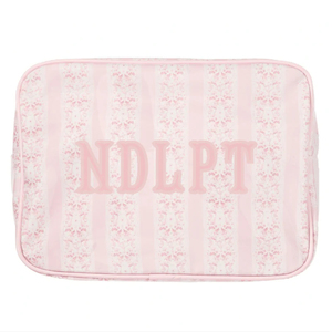 Sac cosmétique léger de poche florale de nuit de broderie pour le voyage ou le pointeur d'aiguille de compagnon de cadeau - Product Image 6