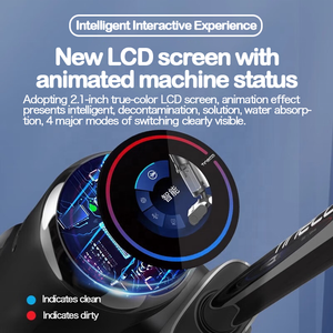 <span class=keywords><strong>TINECO</strong></span> 2.0LCD Laveur de Sols Sans Fil Portable Humide et Sec avec Stérilisation par Eau Électrolysée - Product Image 2