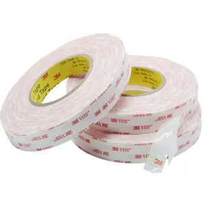 4950 cinta adhesiva de espuma acrílica de doble cara resistente cinta VHB espesor 1,1mm