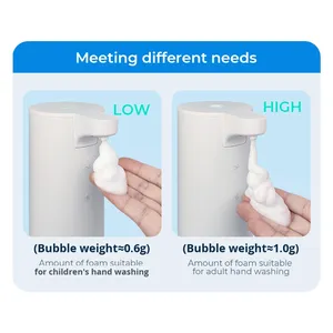 Dispensadores de Jabón Automáticos Inteligentes con Sensor, Resistentes al Agua IPX5, de Acero Inoxidable SUS304, Dispensación Rápida, para Hogar y Hotel, Directo de Fábrica OEM - Product Image 4