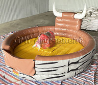 Toro mécanique gonflable pour adultes, modèle Requin de Rodeo