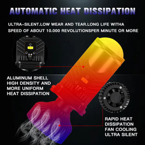 Gran Venta de lámpara de alto brillo Y9 proyector H4 <span class=keywords><strong>LED</strong></span> faro mejor montaje de faros de coche del mercado de accesorios para sistemas de iluminación automática - Product Image 4