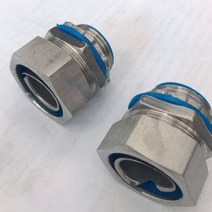 ข้อต่อท่อสแตนเลส Ml ขนาด 12-100 มม. สำหรับป้องกันสายไฟฟ้า แบบแข็ง พร้อมซีลสีน้ำเงิน - Product Image 5