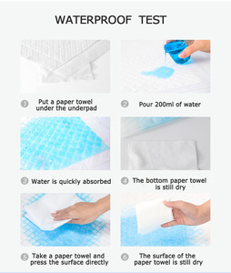 Người Lớn Dùng Một Lần Tã Siêu Hấp Thụ Underpad Sản Phẩm Không Kiểm Soát Y Tế Cho Người Cao Niên - Product Image 3