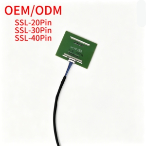 KEL SSL20-20SB SSL20-30SB 0,5 mm pitch 40 AWG micro coaxiale draadboom OEM/ODM voor hogesnelheids industriële camerasignaalkabel - Product Image 4