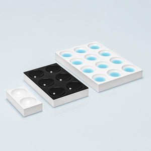 Plaques de réaction en porcelaine pour les tests chimiques en laboratoire - Product Image 1