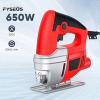 Scie sauteuse circulaire électrique portative pour le travail du bois, outil électrique 650W, scie à onglet