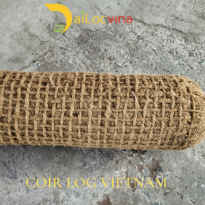 Coconut Fiber - Erosion Coir Log for River Bank Stabilization - Product Image 1