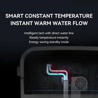 Toilette intelligente électrique moderne à ouverture et chasse d'eau automatiques, à poser au sol, avec télécommande, garantie 3 ans, en céramique pour salle de bain