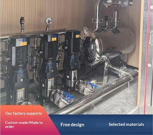 DaringFish Station de pompage intégrée intelligente pour l'extérieur, pour fermes et jardins, avec <span class=keywords><strong>surpresseur</strong></span> d'irrigation entièrement automatique, en métal, pour zones rurales secondaires - Product Image 4