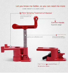 Les colliers de serrage réglables à dégagement rapide comprennent des supports de serrage de tuyau à boulon à bande pour tuyau en métal, acier, plastique et aluminium en pouces métriques - Product Image 2