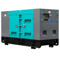 Générateur diesel triphasé Delux AC 15kW 20kW 30kW 36kW 40kW 50kW, type silencieux, vitesse 1500 tr/min, 380V/220V/ tension personnalisée