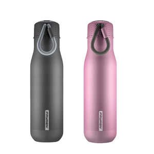 FAYREN — thermos écologique à Double paroi, flacon <span class=keywords><strong>isotherme</strong></span> sous vide, avec couvercle à corde, en acier inoxydable - Product Image 2