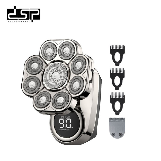 DSP Hot Sale Professional Bald Head Shaver for Bald Men 7d Electric Head Shaver Hair Clipper Hair Trimmer