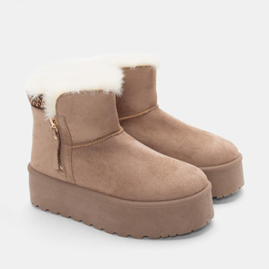 Bottes <span class=keywords><strong>de</strong></span> neige classiques YL-26271 pour femmes, mini-plateformes, pour la mode en plein air, tendances féminines, ODM/OEM - Product Image 5