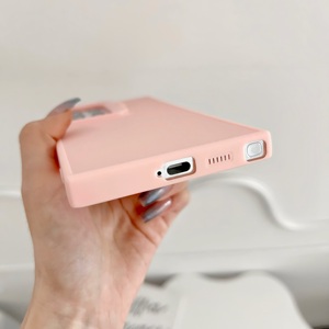 고급 렌즈 홀더 휴대 전화 케이스 redmi 13 12C 참고 삼성 a35 25 s24 플러스 TPU01 용 13 Pro 4G 5G 실리콘 후면 커버 - Product Image 1