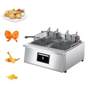 Hot Sell Commercial Gas <strong>Fryer</strong> Fried Chicken <strong>Chips</strong> <strong>Electric</strong> Deep <strong>Fryers</strong> Machine Stainless Steel Countertop Deep <strong>Fryer</strong> - Product Image 5
