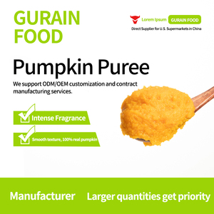 OEM ODM 425 г тыквенного пюре, сладкий консервированный Овощной пирог с обработкой кожуры - Product Image 2