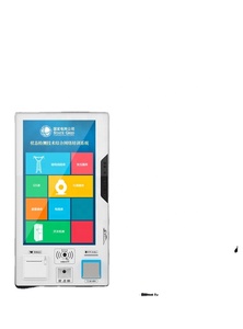 Kiosco de Pared de 23.6 Pulgadas con Pantalla Táctil Interactiva, Lector RFID, Escáner de Código de Barras, Kiosco de Pago para Restaurantes - Product Image 6