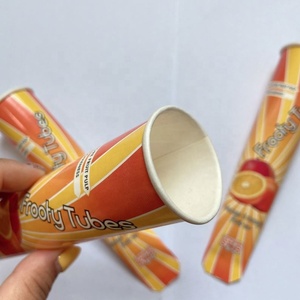 Lever du soleil Crème Glacée Calippo Tasse esquimaux Tube Tasse de Papier De Crème Glacée - Product Image 3