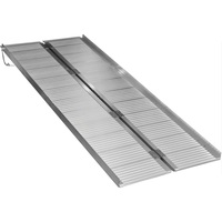 Rampes en aluminium portatives de fauteuil roulant de prix bon marché pour escaliers
