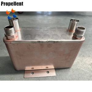 Lạnh R22, R407a, R410a ngưng sưởi ấm trung tâm Đồng brazed Tấm trao đổi nhiệt - Product Image 2