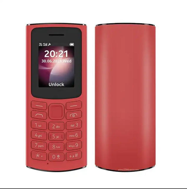 Ready in Stock Feature Mobile Phone for N Oki a 106 Cheap Price Keypad Button Cell Phones Cellphone Wholesale