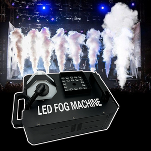 Machine à Brouillard Scénique 1500W DMX 24 LED, Projecteur de Scène Mini, Machine à Brouillard pour Spectacles Musicaux, Bars, DJ, Mariages et Événements Spéciaux - Product Image 1