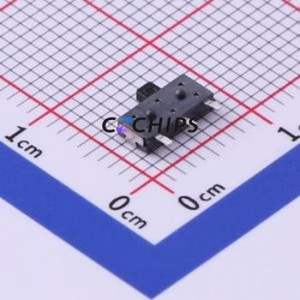 K3-1250S-E1 Slide Switch SMD Switch Single Pole Double Throw Rectangle Pin Header Gull Wing Type 7mm - Product Image 2