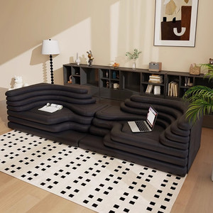 Sofá Modular en Forma de L Alien, Relleno de Espuma, Muebles para Sala de Estar, Diseño Moderno - Product Image 1