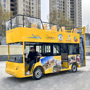 Autobús Turístico de Dos Pisos de Lujo con 17 Asientos para <span class=keywords><strong>Turismo</strong></span> Urbano para Niños y Adultos - Product Image 1