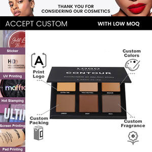 Paleta Profesional de Polvo Prensado <span class=keywords><strong>Micolor</strong></span> para Maquillaje de Larga Duración con Sombra de Ojos, Bronceador, Iluminador y Contorno para Rostro - Product Image 4