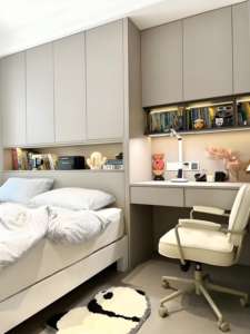 Juegos de Dormitorio de Madera Maciza de Lujo Personalizables, Estilo Tatami con Almacenamiento Reclinable, Diseño Contemporáneo para Uso Doméstico - Product Image 2