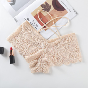 专业工厂内衣女性莫代尔女士内裤少女女士无缝蕾丝内衣 - Product Image 5