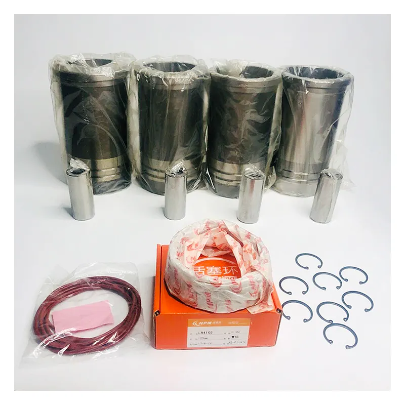 weichai k4100 k4105 diesel engine four supporting cylinder liner kit(plastic box packaging)