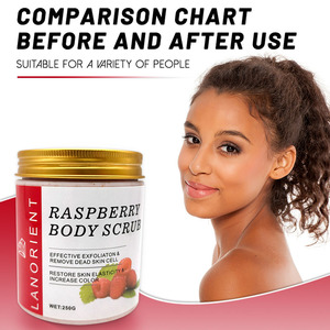 Custom Body Natural Vegan Whitening Body Scrub <span class=keywords><strong>Gommage</strong></span> Corps Blanchissant Exfoliante Corporal - Product Image 3