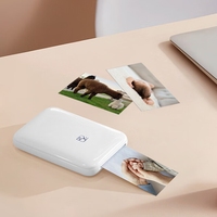 Imprimante photo sans fil HPRT MT53 à sublimation thermique, mini imprimante pour téléphone portable, 300 DPI, imprimante portable pour les voyages, la maison et le bureau