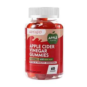 Gomitas de Vinagre de Sidra de Manzana Orgánico OEM/ODM con Remolacha y Granada, 1000mg, Vitaminas B6 y B9, Antioxidantes, Apoyo Digestivo e Inmunológico - Product Image 1