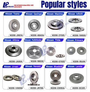 Bilusi OEM MR510966 nouveau kit de disque de frein d'essieu avant essieu arrière pour Mitsubishi Lancer & Chrysler - Product Image 5