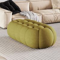 Pouf ottoman en velours pour la maison, repose-pieds, banc de salon nordique, repose-pieds et ottomanes pour canapé